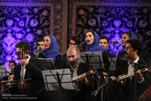 Iran-Italy joint music performance in Tehan