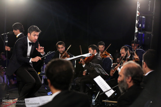 Iran-Italy joint music performance in Tehan