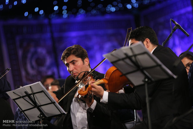 Iran-Italy joint music performance in Tehan