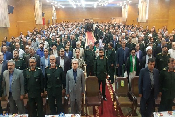 مراسم معارفه فرمانده سپاه انصارالحسین(ع) استان همدان آغاز شد