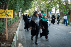 همایش پیاده روی خانوادگی به مناسبت هفته حجاب و عفاف برگزار شد