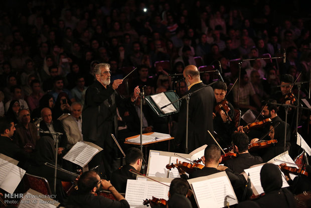 National Orchestra performs in Sari