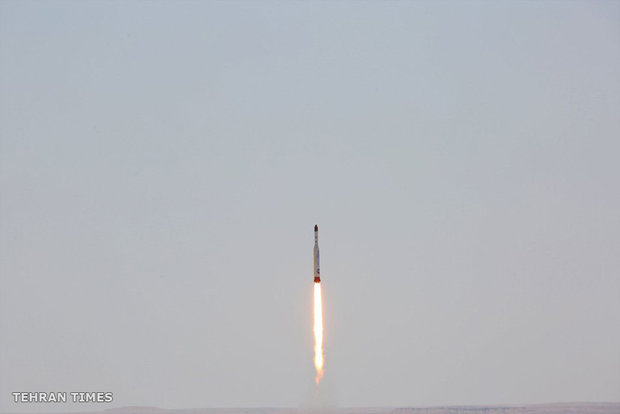 Iran launches satellite-carrying rocket into space