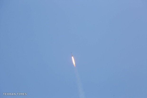 Iran launches satellite-carrying rocket into space