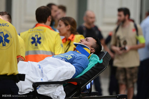 تصادف قطار در اسپانیا‎