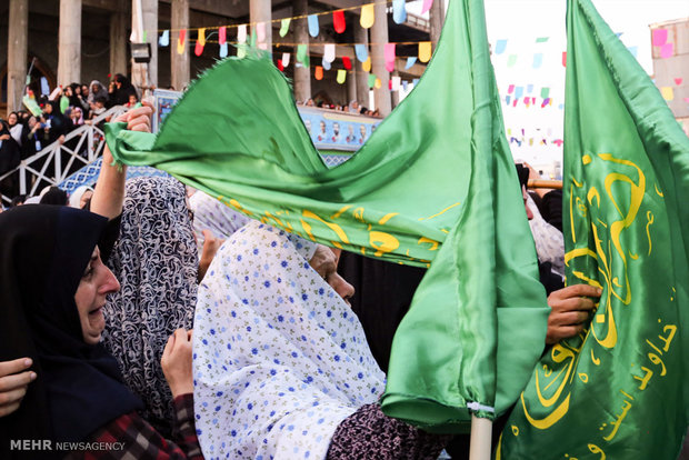 مدينة رشت تستقبل قافلة خدام العتبة الرضوية