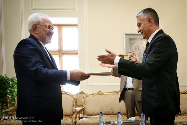 New Serbian envoy meets Zarif