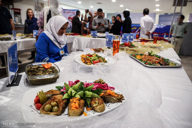 1st seafood festival in Anzali