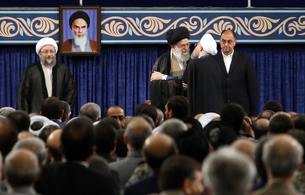 Leader formally backs Rouhani as president