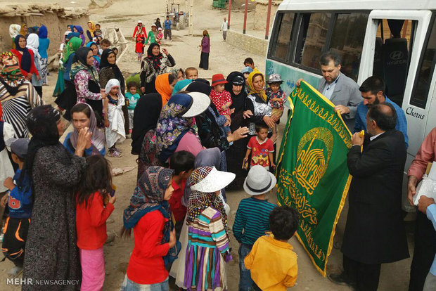 حضور کاروان «زیر سایه خورشید» در لرستان