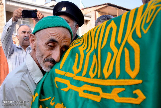 حضور کاروان زیر سایه خورشید در گلستان