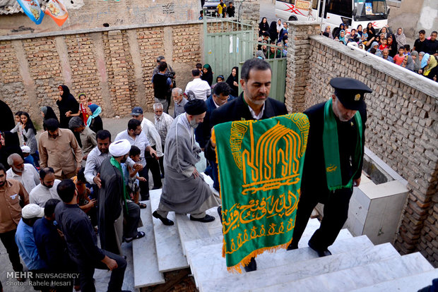 حضور کاروان زیر سایه خورشید در گلستان