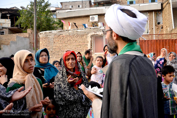 حضور کاروان زیر سایه خورشید در گلستان