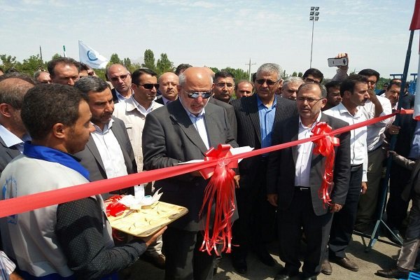 مدول دوم تصفیه‌خانه خوی افتتاح شد