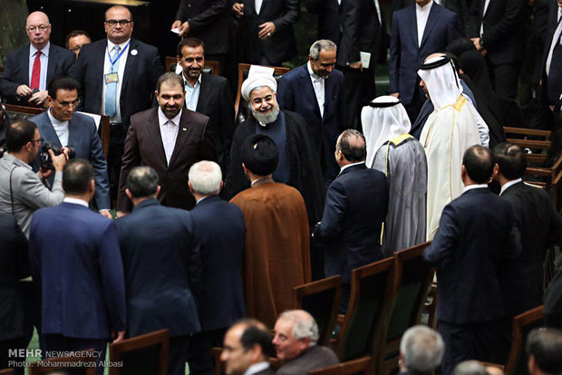 Pres. Rouhani's inauguration ceremony