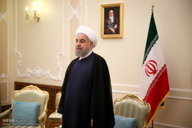 Rouhani meets foreign dignitaries