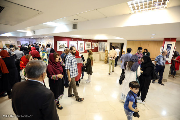 مهرجان الرسم بالألوان المائية في طهران