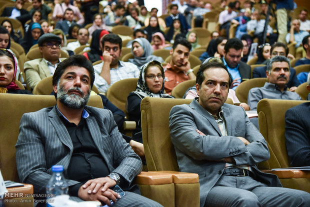 Celebration of Journalists' Day in Shiraz