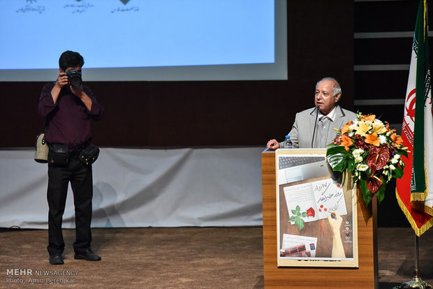 Celebration of Journalists' Day in Shiraz