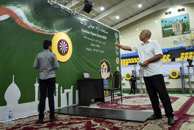 Open Darts Tournament in Shiraz