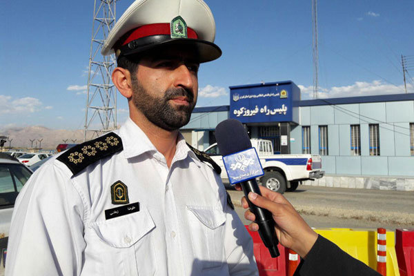 لغزندگی محورهای مواصلاتی فیروزکوه/رانندگان احتیاط کنند
