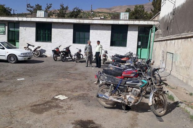 ۴۴۶ دستگاه خودرو و موتورسیکلت مسروقه در استان بوشهر کشف شد