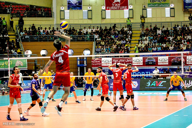 Iran vs Kazakhstan at FIVB qualifier competitions