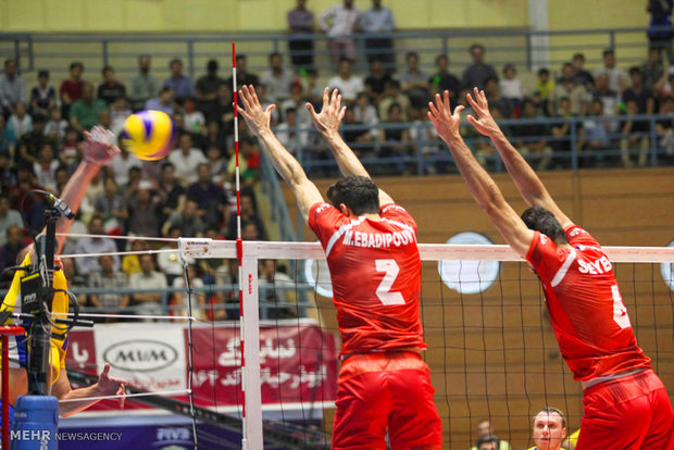 Iran vs Kazakhstan at FIVB qualifier competitions