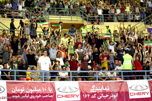 Iran vs Kazakhstan at FIVB qualifier competitions