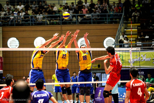 Iran vs Kazakhstan at FIVB qualifier competitions