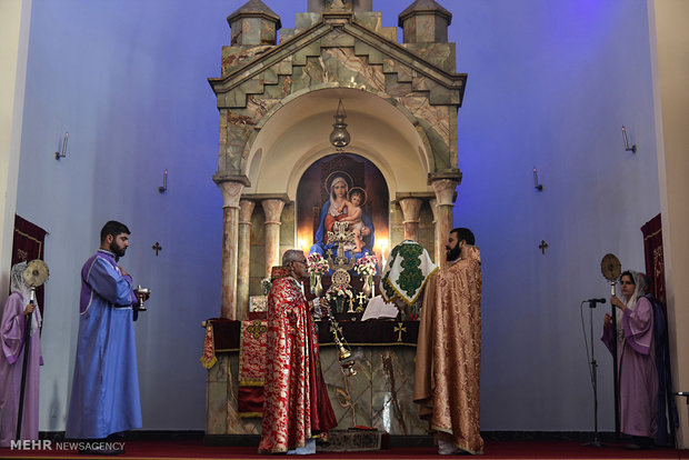 Feast of Blessing of Grapes in Saint Sarkis Cathedral