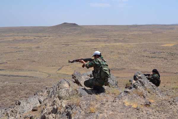 تسلط ارتش سوریه بر مناطق جدید در مرز با اردن