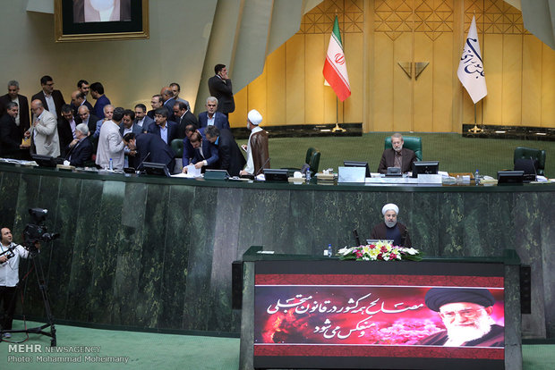 Iranian Parl. holds confidence vote session for Rouhani's cabinet