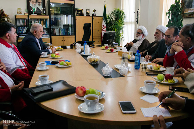 بازدید حجت‌الاسلام عبدالحسین معزی نماینده ویژه رهبر معظم انقلاب  از مناطق سیل زده استان گلستان