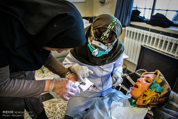 سلامتی هدیه پزشکان جهادگر به مناطق محروم خراسان شمالی