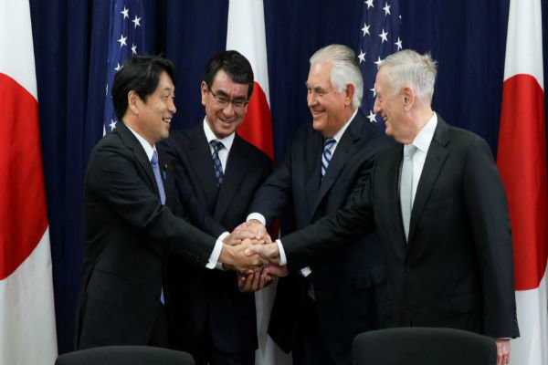 افزایش همکاریهای آمریکا و ژاپن برای مقابله با تهدیدات کره شمالی
