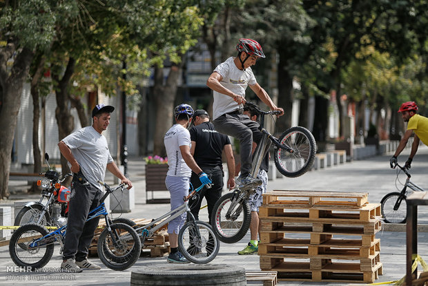 Trail Bike Rally in Hamedan