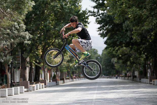 Trail Bike Rally in Hamedan