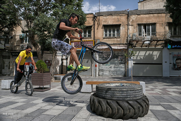 Trail Bike Rally in Hamedan