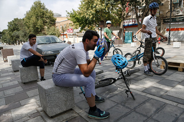 Trail Bike Rally in Hamedan