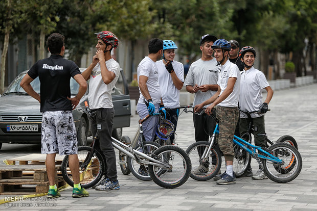 Trail Bike Rally in Hamedan