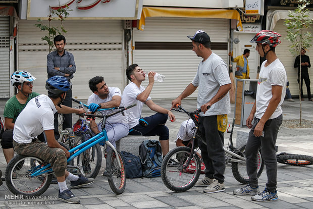 Trail Bike Rally in Hamedan