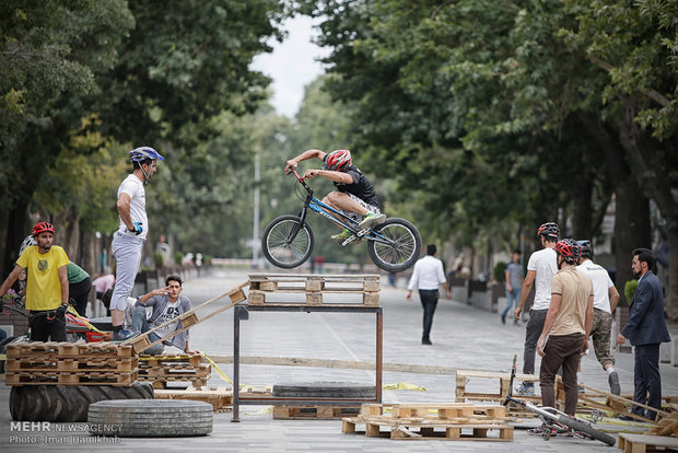 Trail Bike Rally in Hamedan