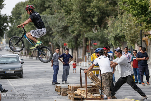 Trail Bike Rally in Hamedan