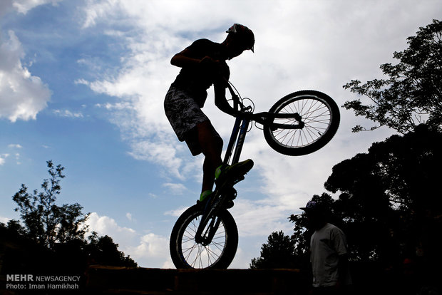 Trail Bike Rally in Hamedan