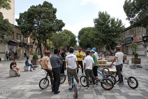 Trail Bike Rally in Hamedan