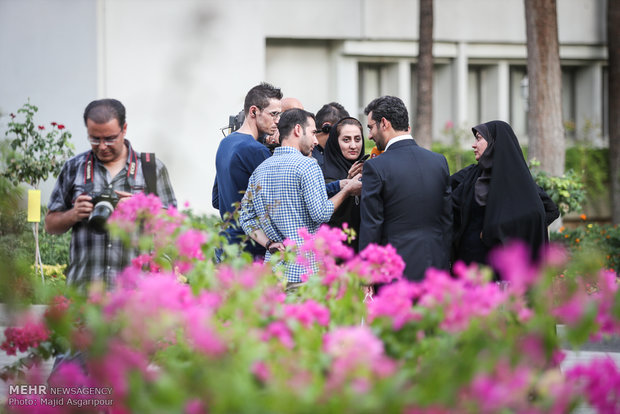 İran'ın yeni hükümetinin ilk toplantısından kareler