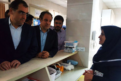 بازدید وزیر بهداشت از بیمارستان امام سجاد(ع) شهریار