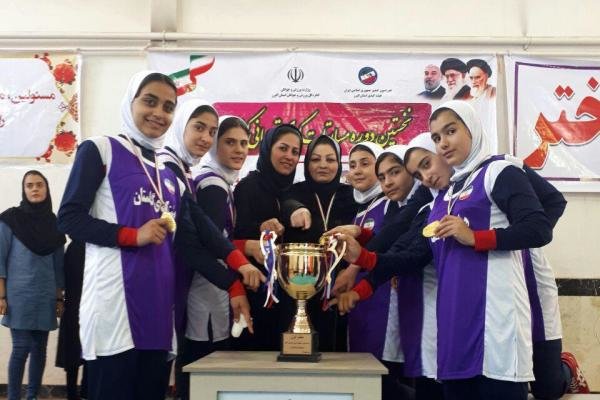 گلستان قهرمان مسابقات کبدی نوجوانان دختر کشور شد