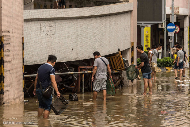 طوفان هاتو در چین و هنگ کنگ‎ 